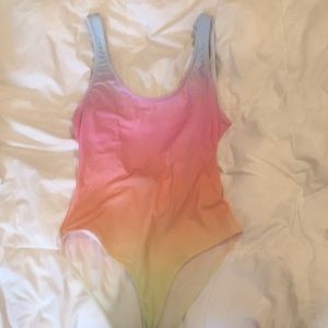 New Pastel Low Back Bodysuit